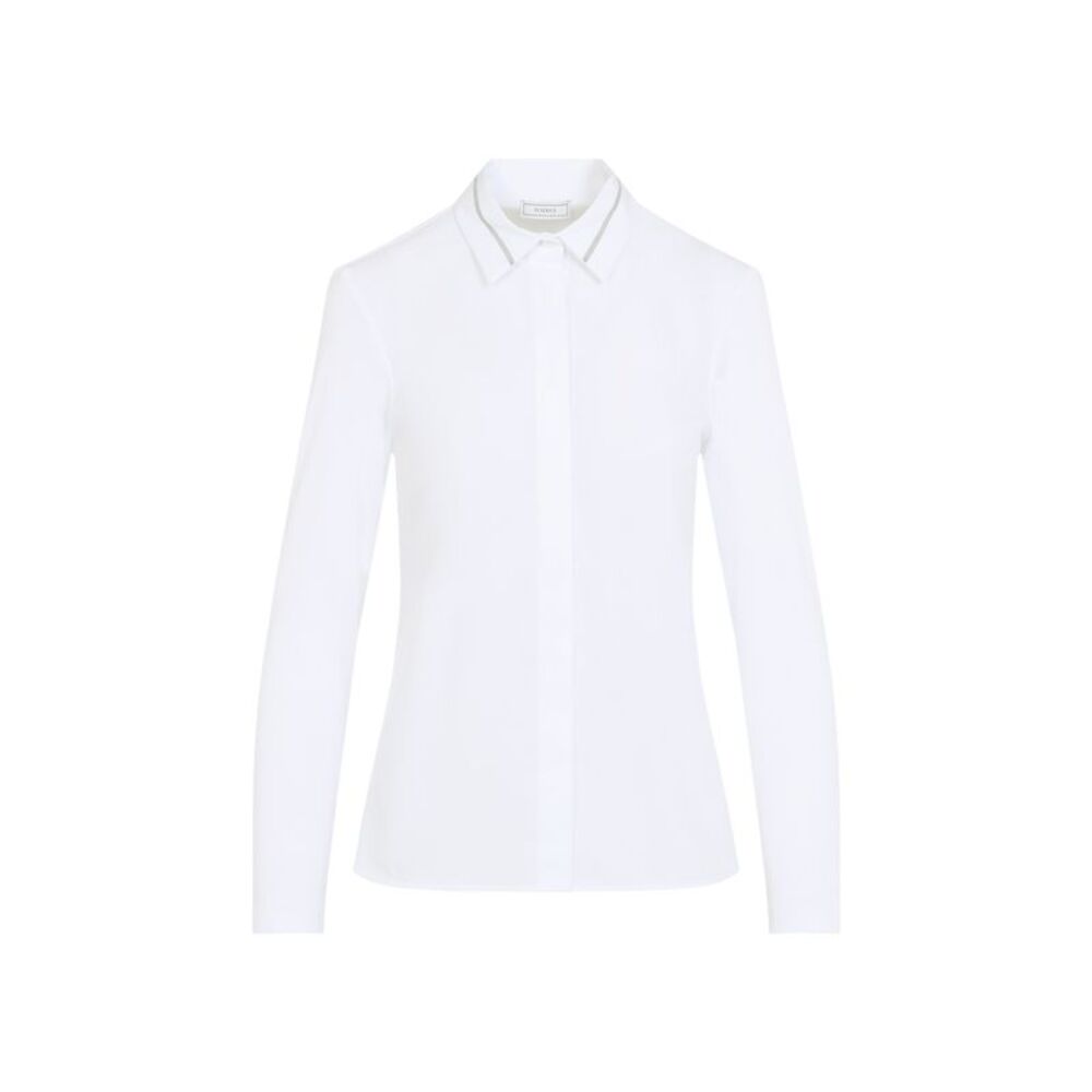 Peserico Bimaterial Shirt Women